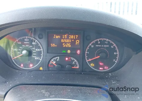 2017 Ram Promaster 1500 Low Roof 136 Wb z USA, uszkodzony, nr VIN 3C6TRVAG0HE516140